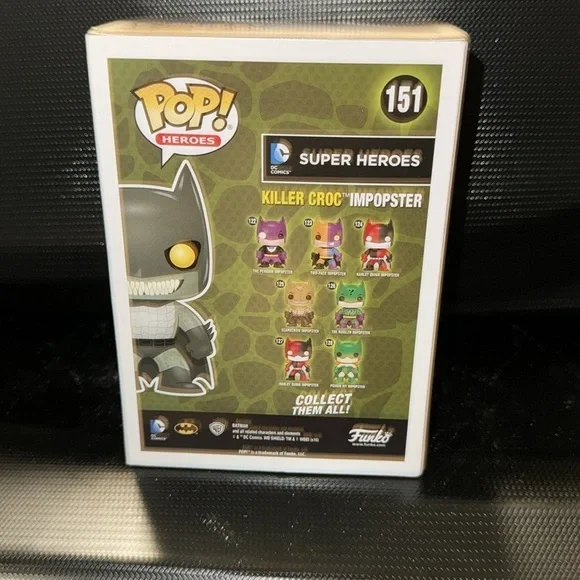 Funko pop DC Super Hero’s - Killer Croc Impopster - Picture 3 of 5